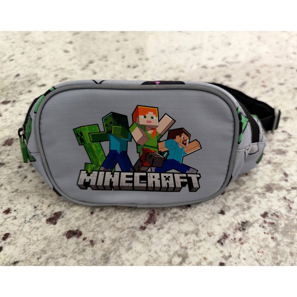 Zara Minecraft kids fanny pack belt bag